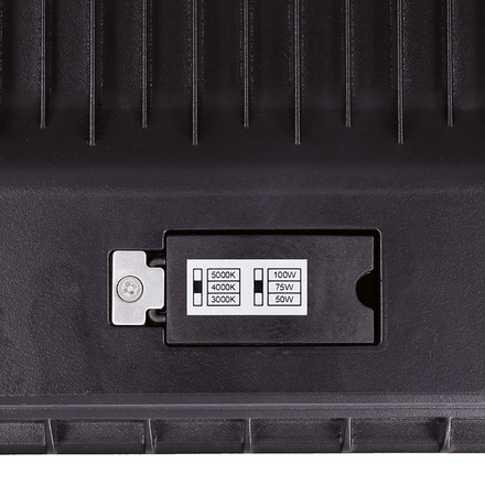 Solight LED reflektor TOP, 100W, max. 14000lm, 3CCT, volitený výkon 100/75/50%, IP65, rychlokonektor WM-100W-T