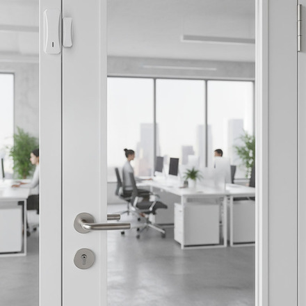 Solight smart WiFi hlásič pohybu/gong, magnet čidlo na dveře, napájení ze zásuvky, bílý 1D23WIFI