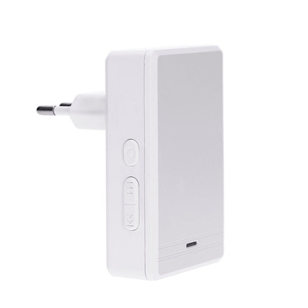 Solight smart WiFi hlásič pohybu/gong, magnet čidlo na dveře, napájení ze zásuvky, bílý 1D23WIFI