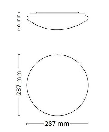 Philips NOV 2015 Twirly 27K SVÍTIDLO STROPNÍ BÍLÁ 1x12W 240V 31814/31/16