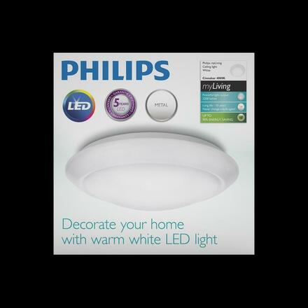 Philips NOV 2015 Cinnabar SVÍTIDLO STROPNÍ BÍLÁ 1x6W 240V 33361/31/17