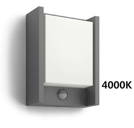 Philips Arbour IR 4000K SVÍTIDLO VENKOVNÍ NÁSTĚNNÉ 1x6W 16461/93/P3