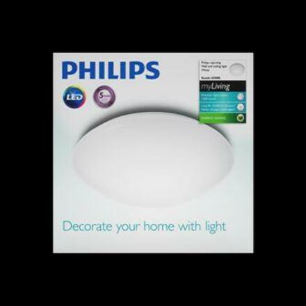 LED Stropní svítidlo Philips Suede 31801/31/EO bílé 2700K 28cm