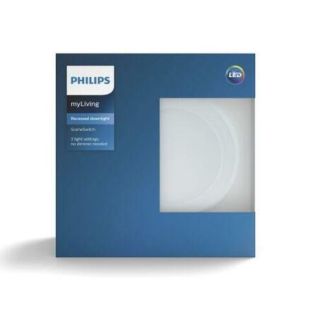 LED Bodové zápustné svítidlo Philips Hadron 59831/31/P3 bílé 4000K 14cm