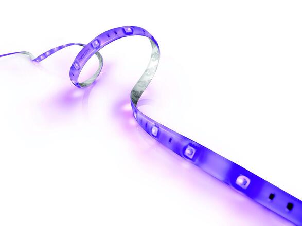 Philips 70102/31/P6 Lightstrip LED pásek 5m 1x17W 450lm RGB krokové stmívání + ovladač IP20, transparentní