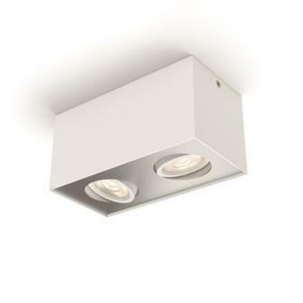 LED Bodové svítidlo Philips Box 50492/31/P0 bílé 2x4,5W