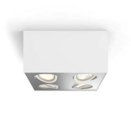 LED Bodové svítidlo Philips Box 50494/31/P0 bílé 4x4,5W