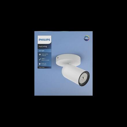 Bodové svítidlo Philips Pongee 50581/31/PN bílé 1x max.10W