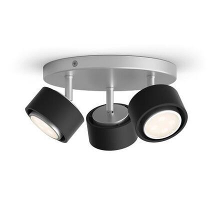 Philips Ferano bodové svítidlo LED 3x4,3W 1290lm 2700K IP20, černá