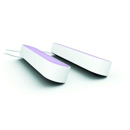 Hue LED White and Color Ambiance Stolní svítidlo Philips Play double pack 78202/31/P7 bílý 2200K-6500K RGB