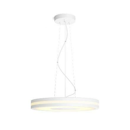 Hue LED White Ambiance Závěsné svítidlo Philips Being 8718696175293 1x25W 2900lm 2200-6500K IP20, bílé s dálkovým ovladačem