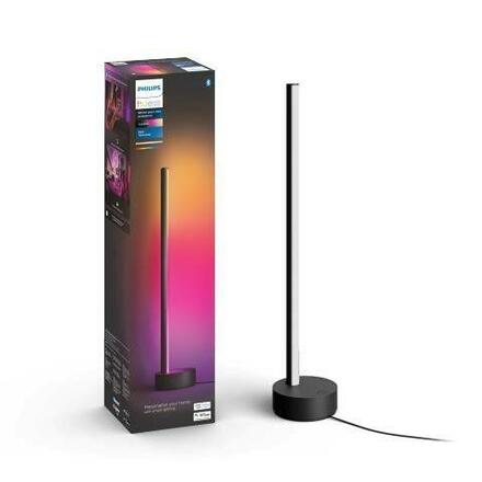 Philips HUE WACA Gradient Signe stolní LED lampa 11,8W 1040lm 2000-6500K RGB IP20, černá