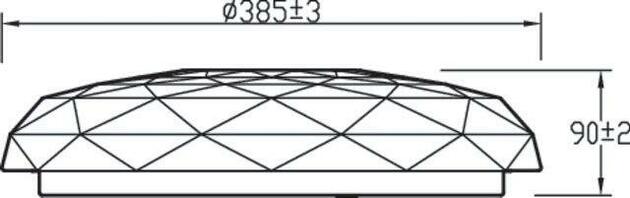 LED Stropní přisazené svítidlo Philips TOBA CL505 8718699750633 23W 2800lm 2700-6500K IP20 36,8mm bílé stmívatelné s dálkovým ovladačem