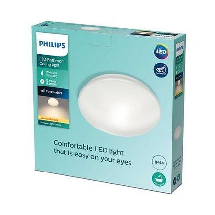 LED Koupelnové stropní a nástěnné svítidlo Philips CANOPUS CL259 8718699777272 17W 1500lm 2700K IP44 32cm bílé