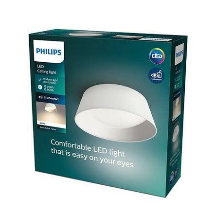 LED Stropní přisazené svítidlo Philips DAWN CL258 8718699777357 14W 1100lm 3000K IP20 34cm bílé