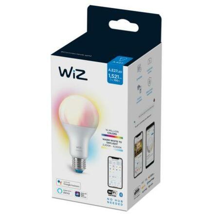 LED Žárovka WiZ Colors 8718699786199 E27 A67 13-100W 1521lm 2200-6500K, RGB 16 mil. barev, stmívatelná