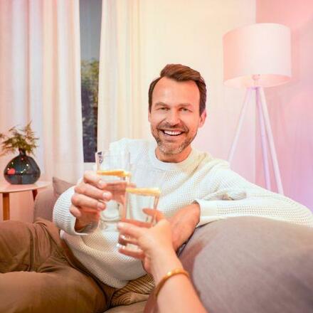 LED Žárovka WiZ Colors 8718699787134 GU10 PAR16 4,9-50W 345lm 2200-6500K, RGB 16 mil. barev, stmívatelná