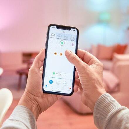 LED Žárovka WiZ Colors 8718699787134 GU10 PAR16 4,9-50W 345lm 2200-6500K, RGB 16 mil. barev, stmívatelná