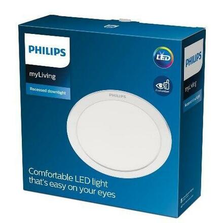 LED Stropní podhledové svítidlo Philips DIAMOND 8719514250123 13W 1000lm 3000K IP20 14cm bílé