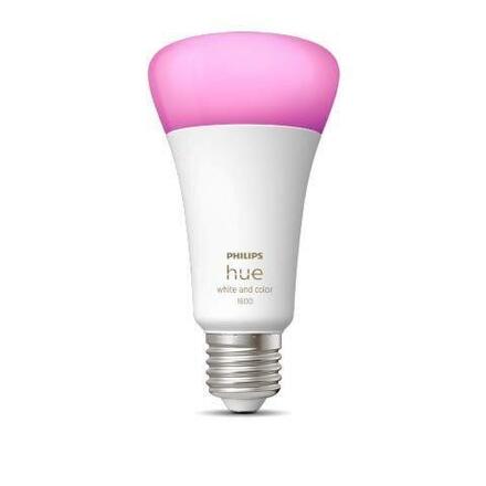 Hue Bluetooth LED White and Color Ambiance žárovka Philips 8719514288157 E27 A67 13,5W 1521lm 2000-6500K RGB stmívatelná