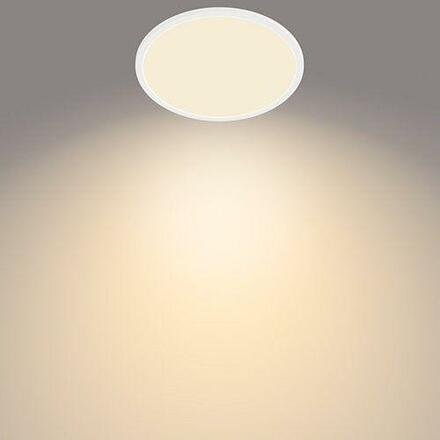 LED Koupelnové stropní svítidlo Philips Superslim CL550 8719514327269 18W 1500lm 2700K IP44 30cm bílé, 3-krokové stmívání