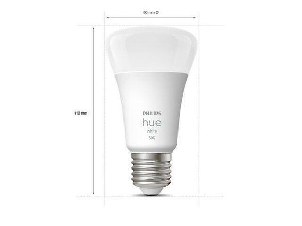 Hue Bluetooth LED White set 3ks žárovek Philips 8719514329881 E27 A60 3x9W 3x800lm 2700K bílé stmívatelné