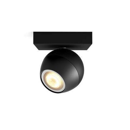 Philips HUE WA Buckram bodové LED svítidlo GU10 5W 350lm 2200-6500K IP20, černé + ovladač