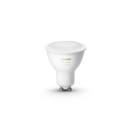 Hue Bluetooth LED White and Color Ambiance žárovka Philips 8719514339880 GU10 4,3W 350lm 2000K-6500K RGB stmívatelná