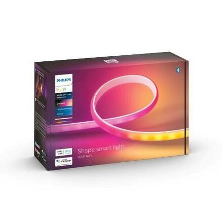 Philips HUE WACA Play Gradient LED pásek 2m 20W 1800lm 2000-6500K RGB IP20 bílý + napájecí jednotka