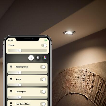 Philips HUE sada 2x LED žárovka white GU10 5,2W 400lm 2700K IP20