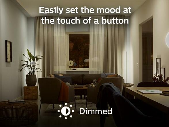 Philips HUE sada 2x LED žárovka white GU10 5,2W 400lm 2700K IP20