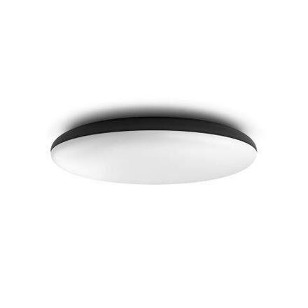 Hue LED White Ambiance Stropní svítidlo Philips Cher BT 8719514341173 33,5W 3000lm 2200-6500K 240V, černé s dálkovým ovladačem a Bluetooth