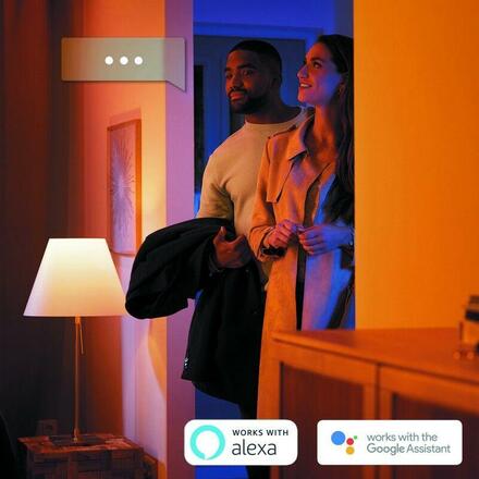 Hue Bluetooth LED White and Color Ambiance Nástěnné svítidlo Philips Sana 8719514343405 bílé 2000K-6500K