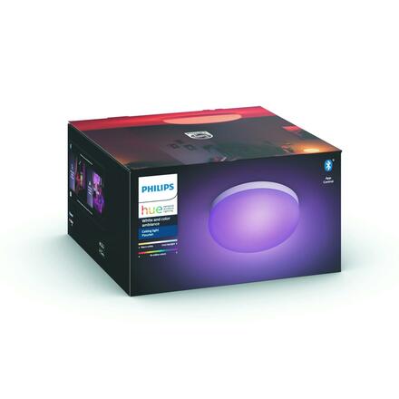 Hue Bluetooth LED White and Color Ambiance Stropní svítidlo Philips Flourish 8719514343504 bílé 2000K-6500K RGB