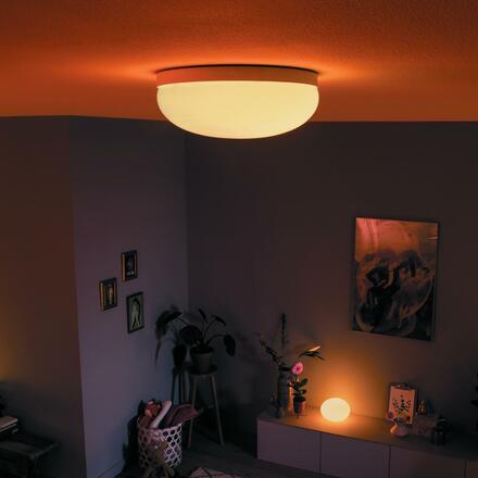 Hue Bluetooth LED White and Color Ambiance Stropní svítidlo Philips Flourish 8719514343504 bílé 2000K-6500K RGB