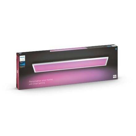 Hue Bluetooth LED White and Color Ambiance Stropní panel Philips Surimu 8719514355057 60W 4150lm 2000-6500K RGB IP20 bílý, stmívatelný