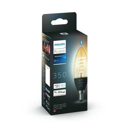 Philips HUE WA Filament žárovka LED E14 B39 4,6W 350lm 2200-4500K IP20