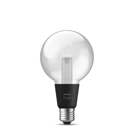 Philips Hue Lightguide LED žárovka E27 G95 6,8W 500lm 2000-6500K RGB CRI80 IP20, stmívatelná