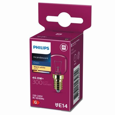 Philips žárovka do pečících trub App 40W E14 230-240V T29 OV