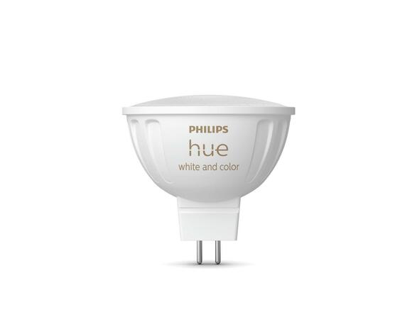 Philips HUE WACA LED žárovka GU5,3 MR16 6,3W 12V 400lm 2200K-6500K RGB IP20