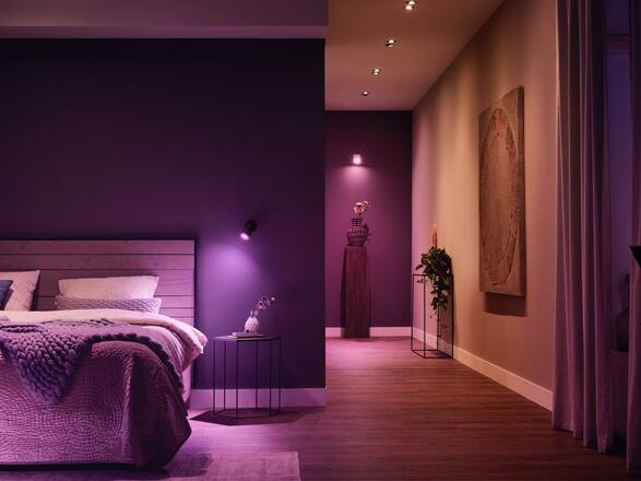 Philips HUE WACA sada 2x LED žárovka GU5,3 MR16 6,3W 12V 400lm 2200K-6500K RGB IP20
