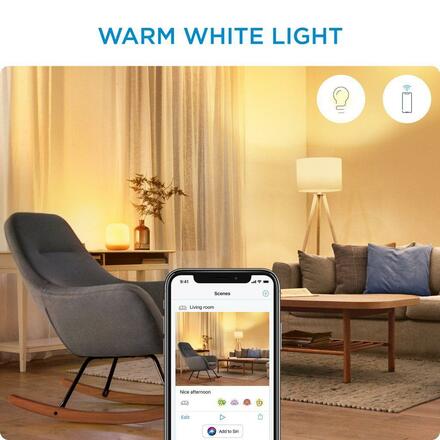 WiZ SET 2x LED žárovka E14 C37 Candle 4,9W (40W) 470lm 2700-6500K IP20, stmívatelná