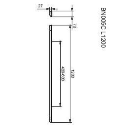 Philips LED světelná lišta Projectline 120cm 2700lm 3000K