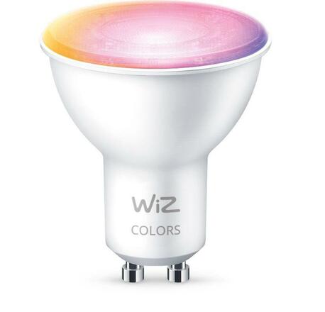 WiZ SET 3x LED žárovka GU10 4,7W 400lm 2200-6500K RGB IP20, stmívatelná