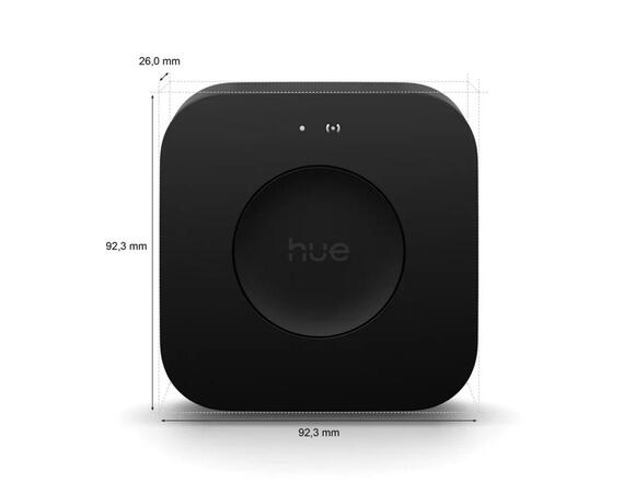 Philips Hue Bridge Pro centrální hub Wi-Fi/Zigbee/Bluetooth/Matter, pro 150 světel