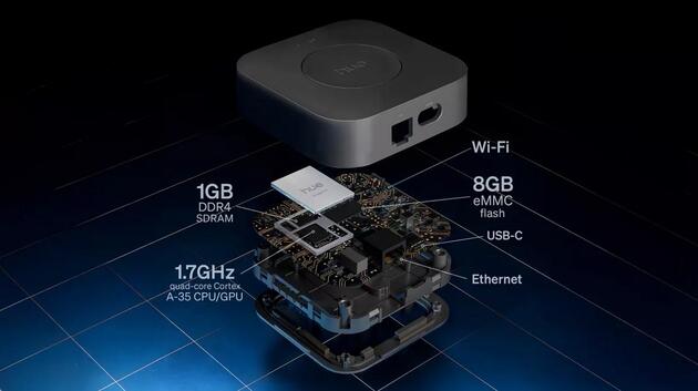 Philips Hue Bridge Pro centrální hub Wi-Fi/Zigbee/Bluetooth/Matter, pro 150 světel