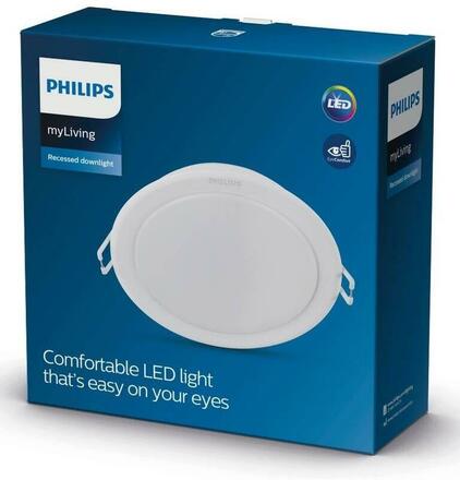 Philips Meson podhledové LED svítidlo 13W 960lm 4000K 14cm kulaté IP20, bílé