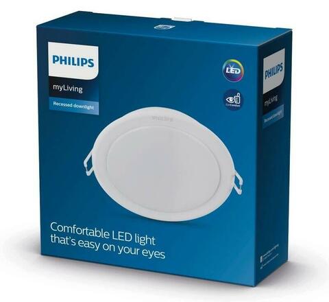 Philips Meson podhledové LED svítidlo 13W 960lm 6500K 14cm kulaté IP20, bílé