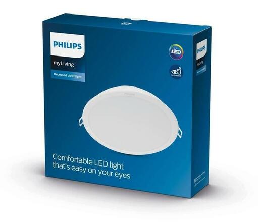 Philips Meson podhledové LED svítidlo 23,5W 1900lm 6500K 21,5cm kulaté IP20, bílé