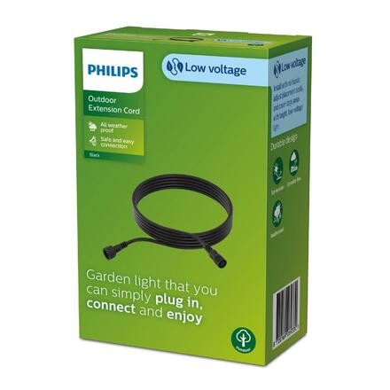 Philips GardenLink prodlužovací kabel 5m IP67, černé